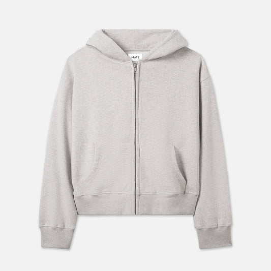 Organic Fleece Zip Hoodie