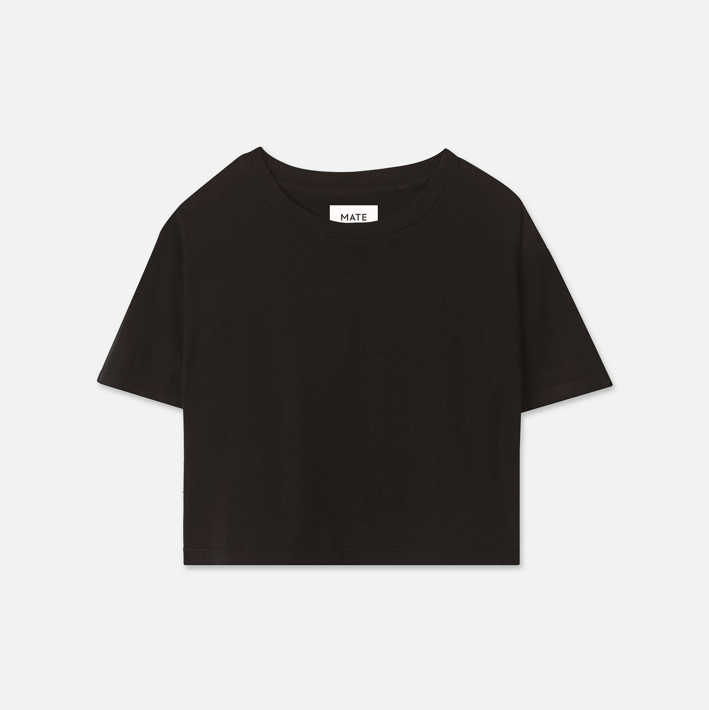 Organic Cotton Relaxed Crop Tee