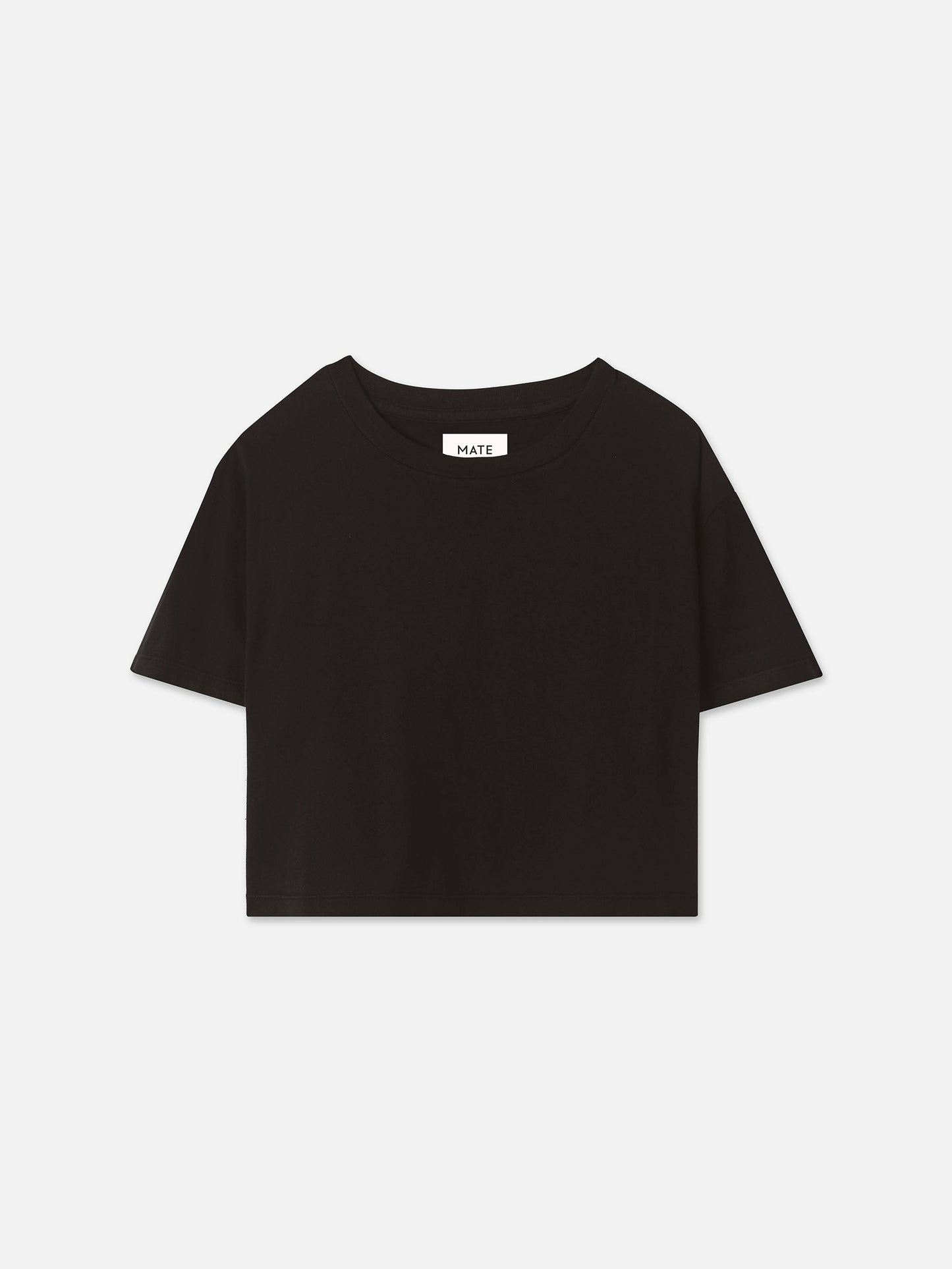 Organic Cotton Relaxed Crop Tee