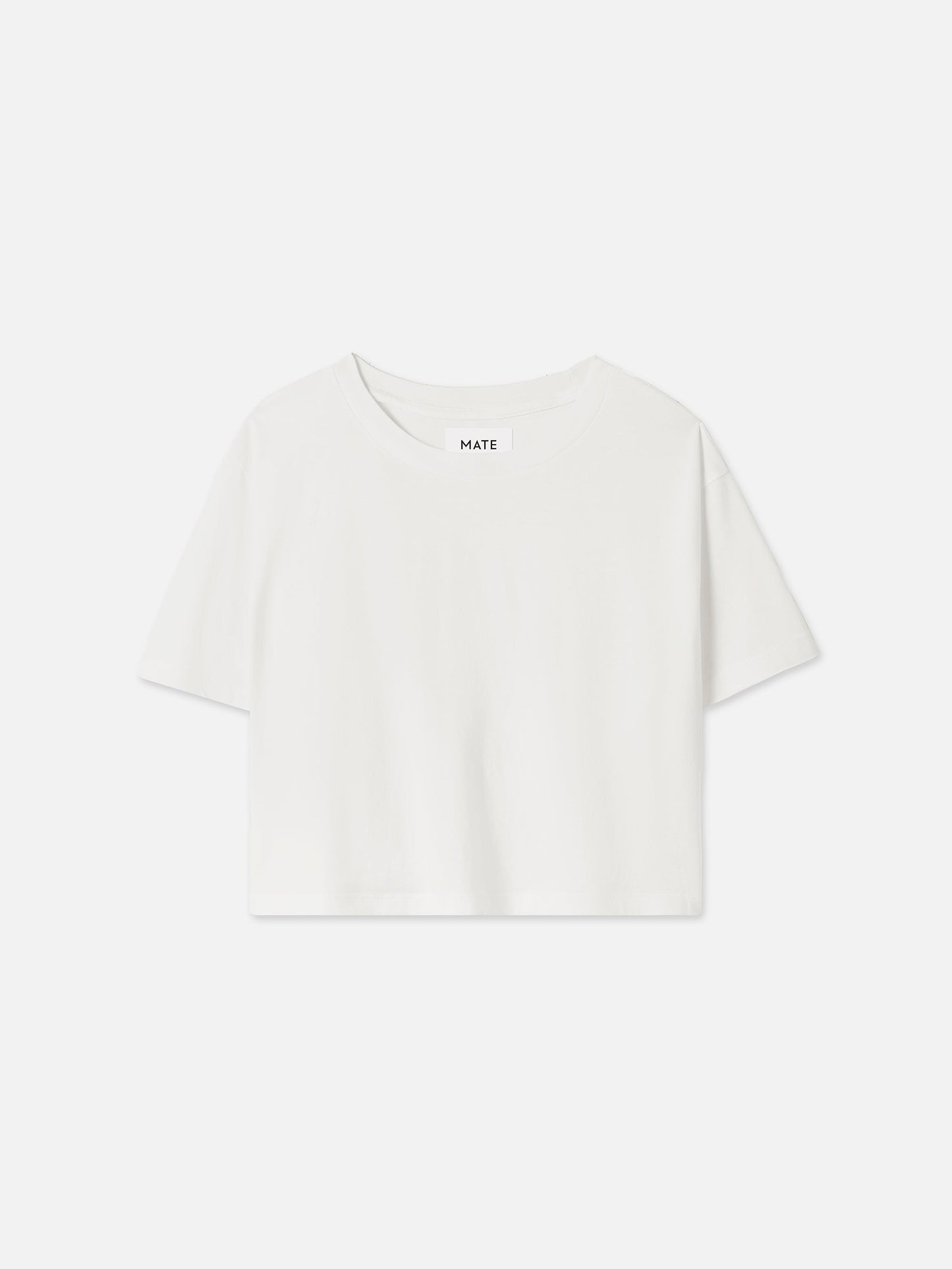 Organic Cotton Relaxed Crop Tee