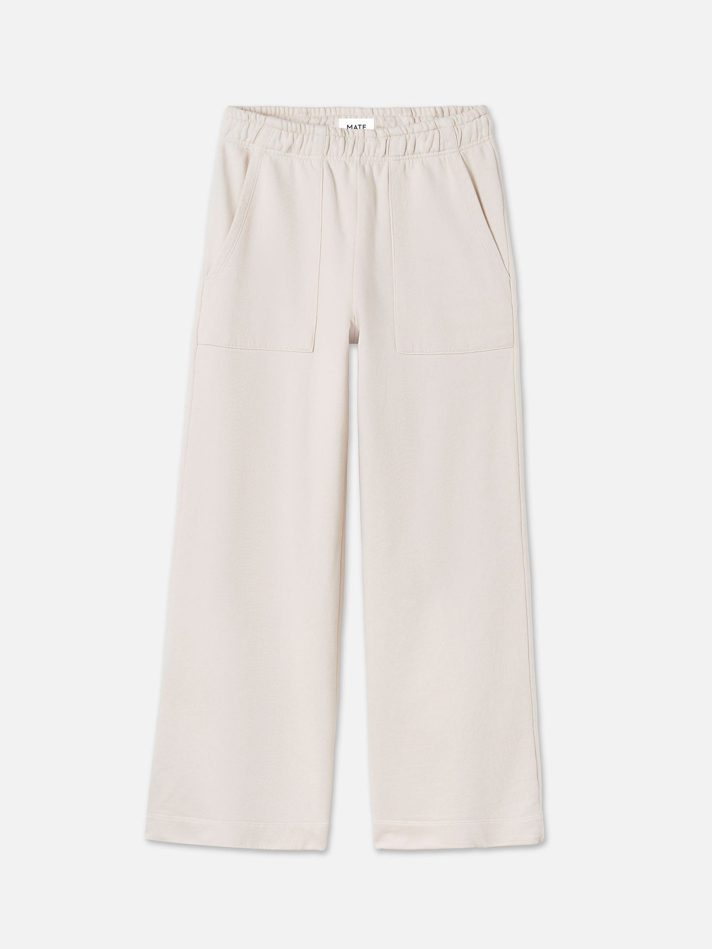 Organic Fleece Wide Leg Pant