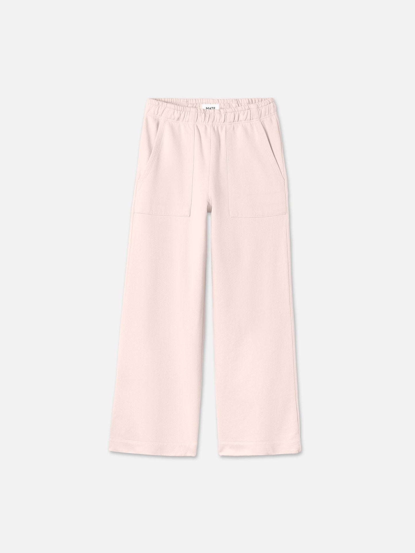 Organic Fleece Wide Leg Pant