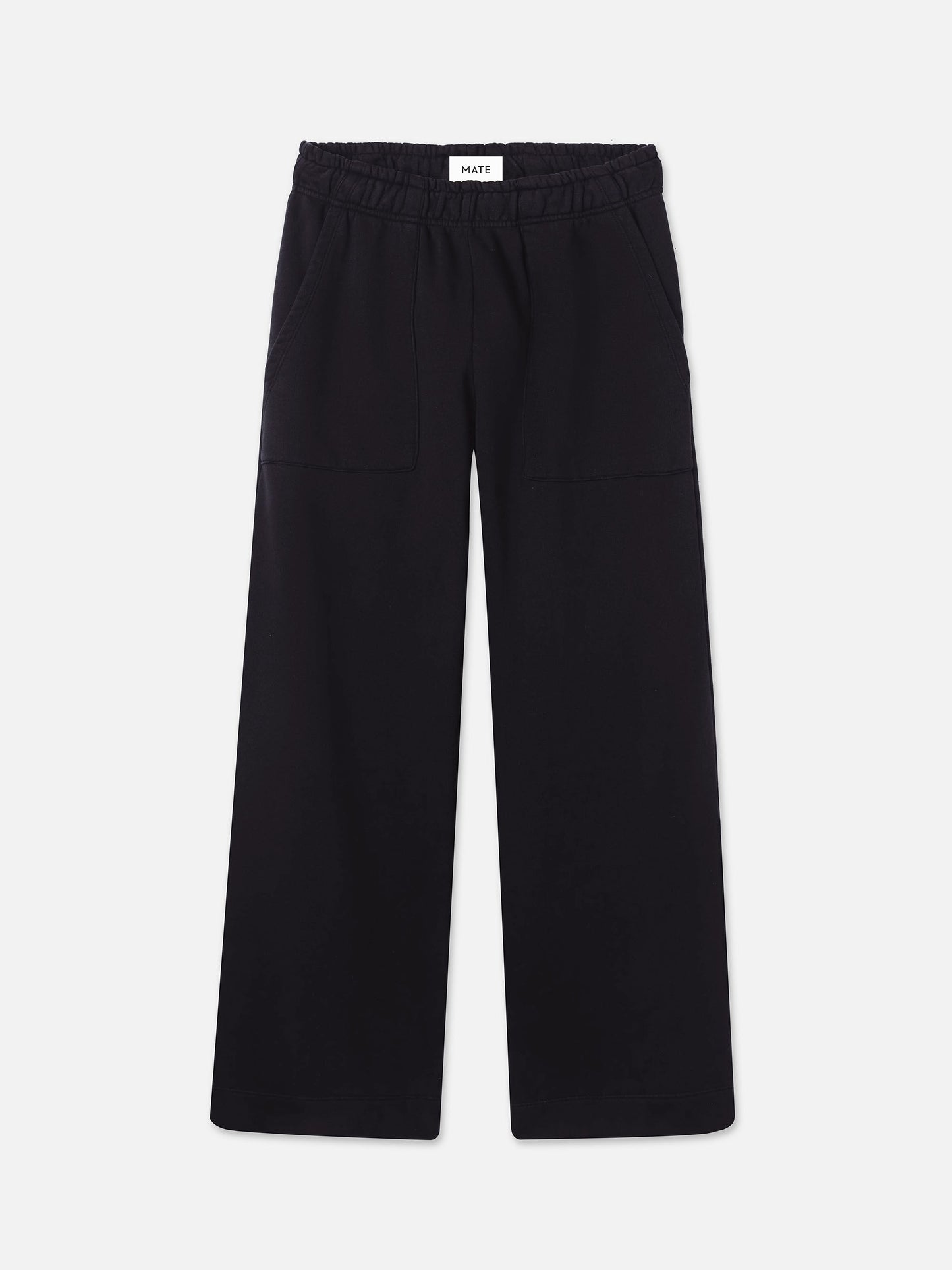 Organic Fleece Wide Leg Pant