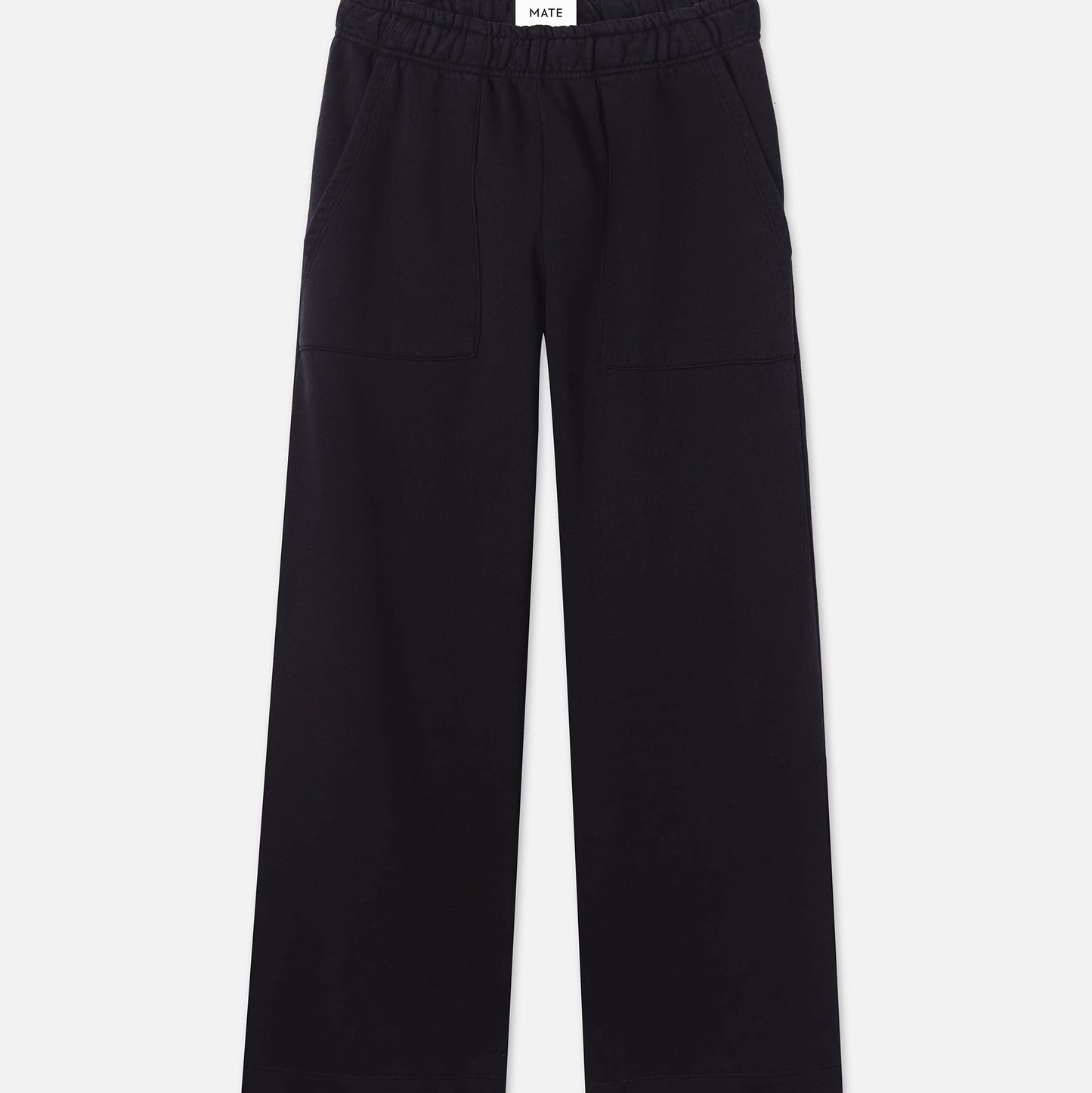 Organic Fleece Wide Leg Pant