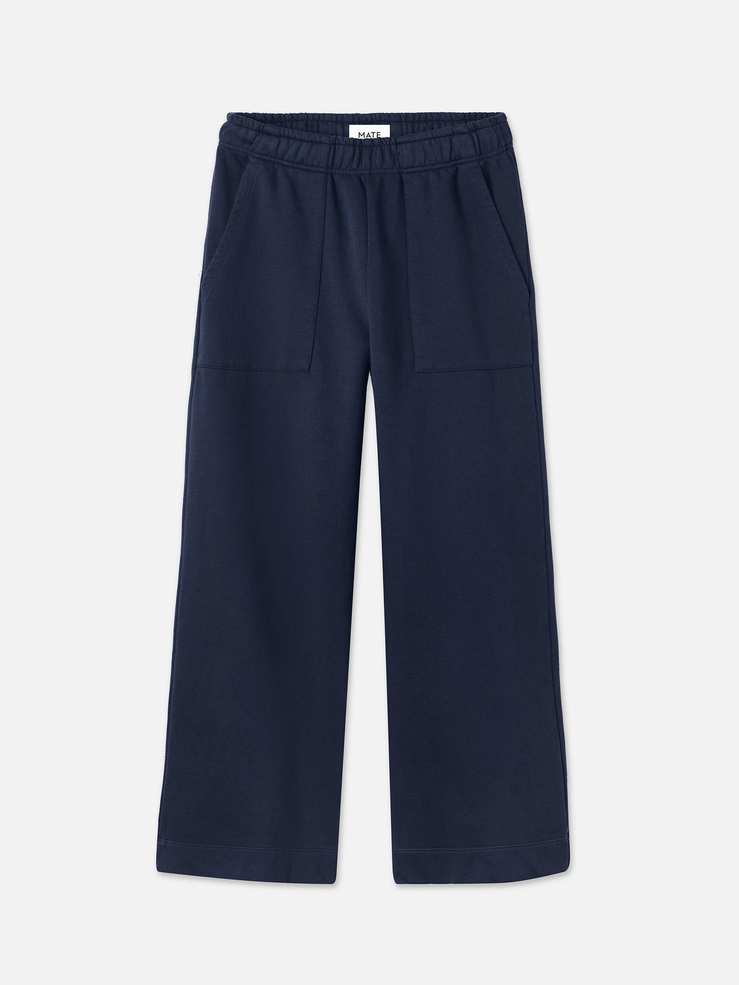 Organic Fleece Wide Leg Pant