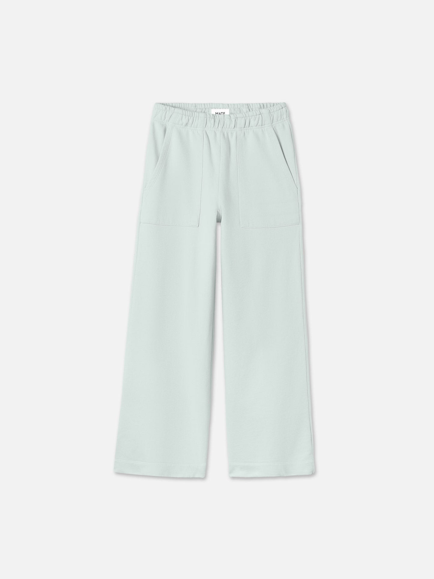 Organic Fleece Wide Leg Pant