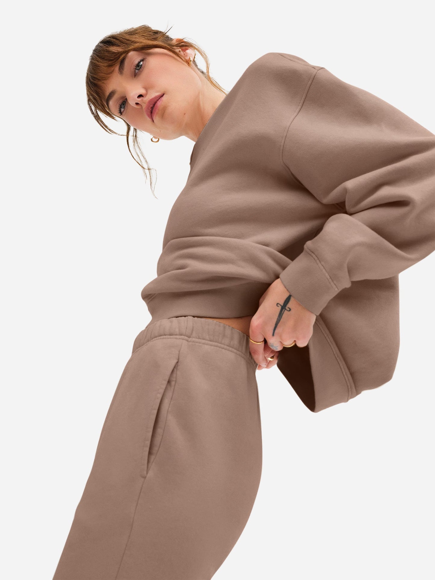 Organic Fleece Relaxed Pocket Sweatpant