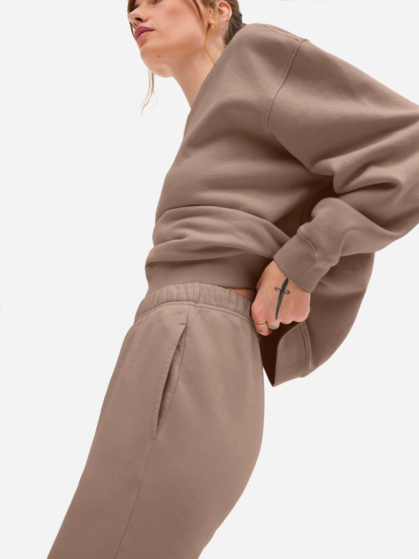 Organic Fleece Relaxed Pocket Sweatpant