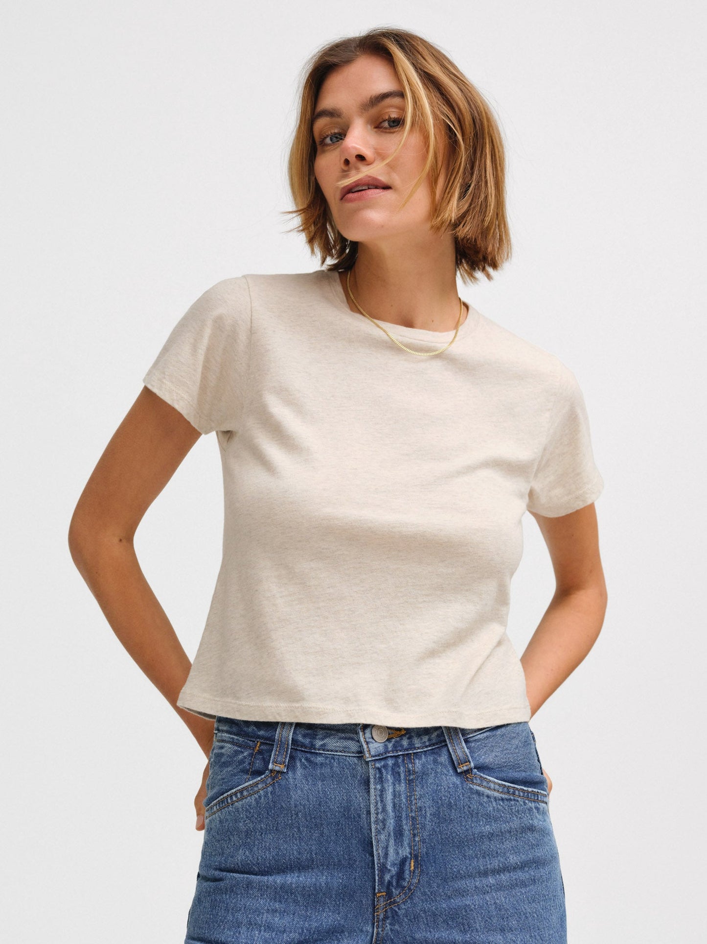Organic Cotton Shrunken Tee
