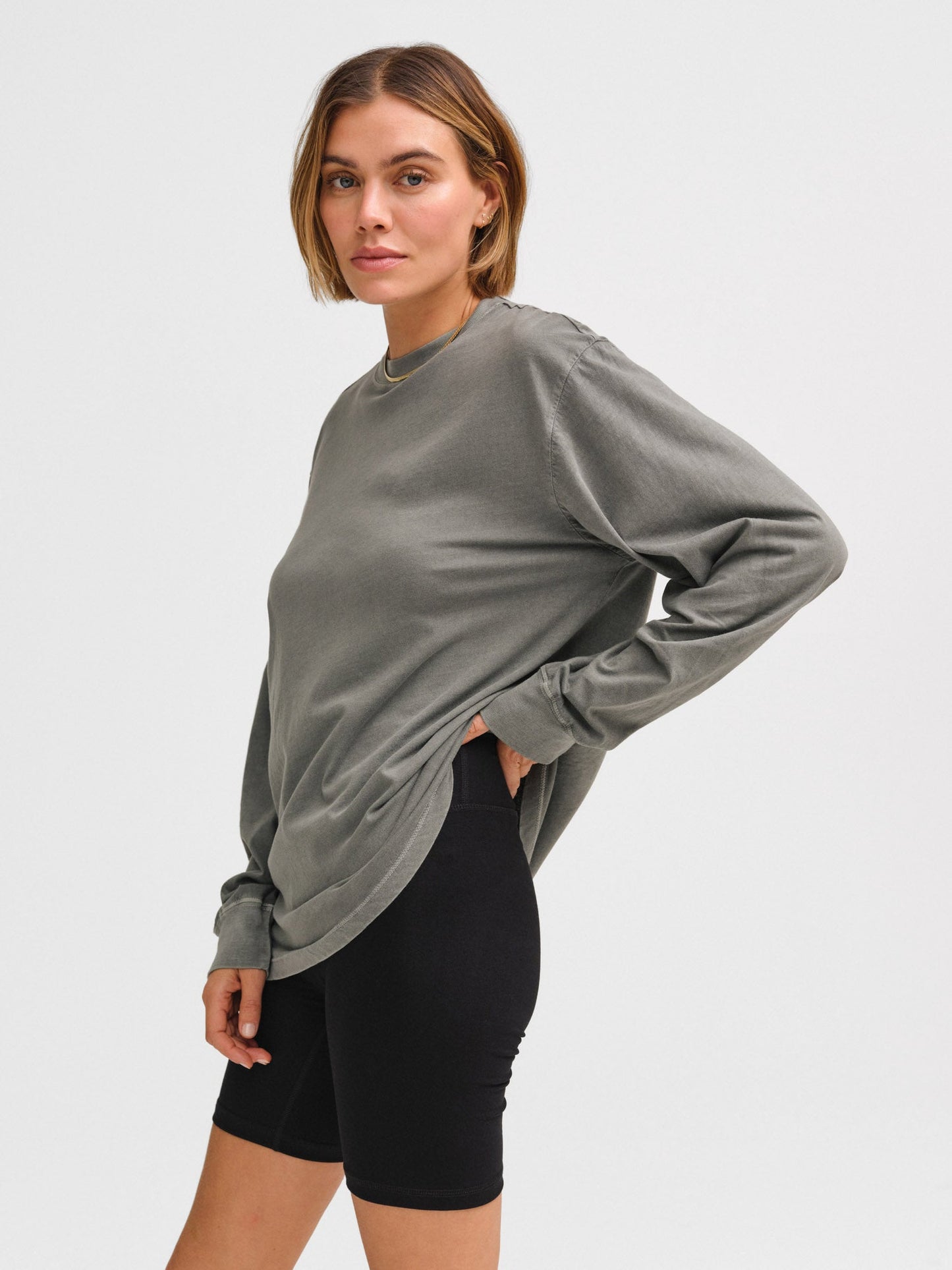 Organic Cotton Long Sleeve Tee