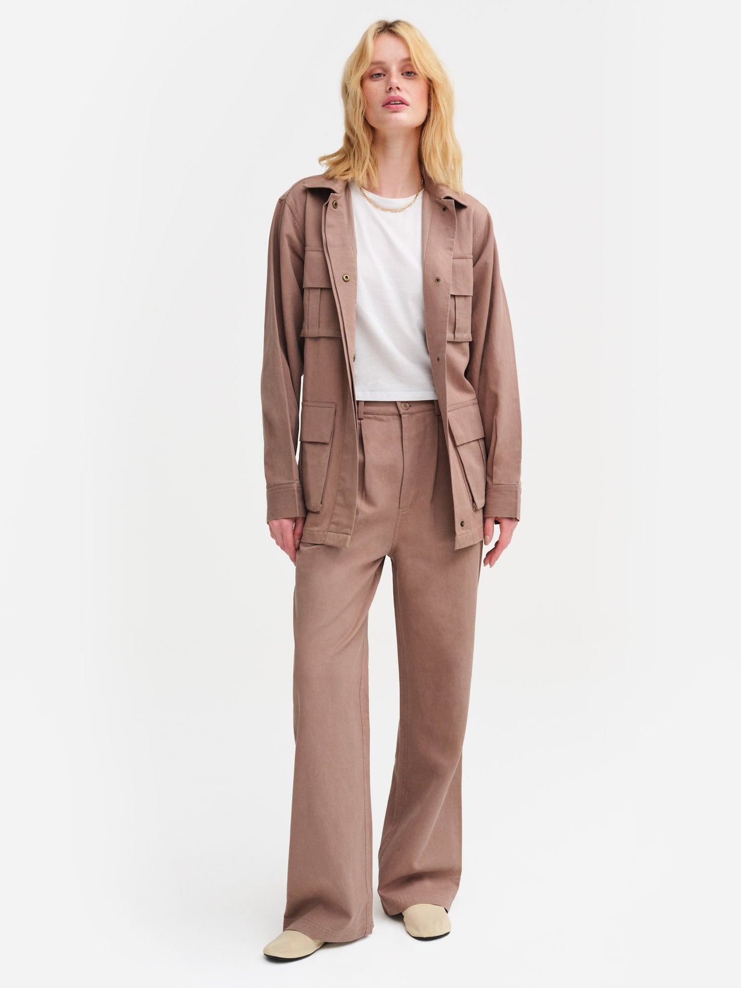 Tencel Twill Utility Jacket