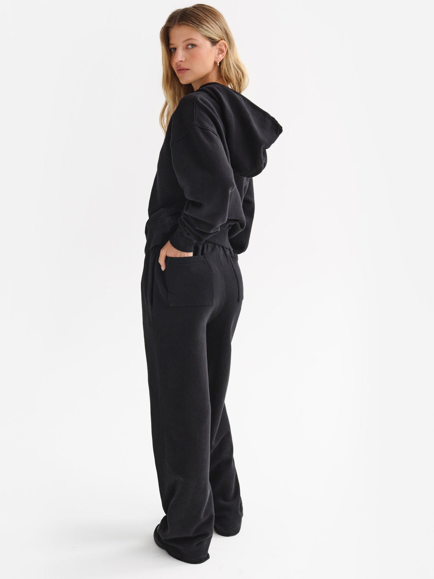 Organic Fleece Straight Leg Sweatpant