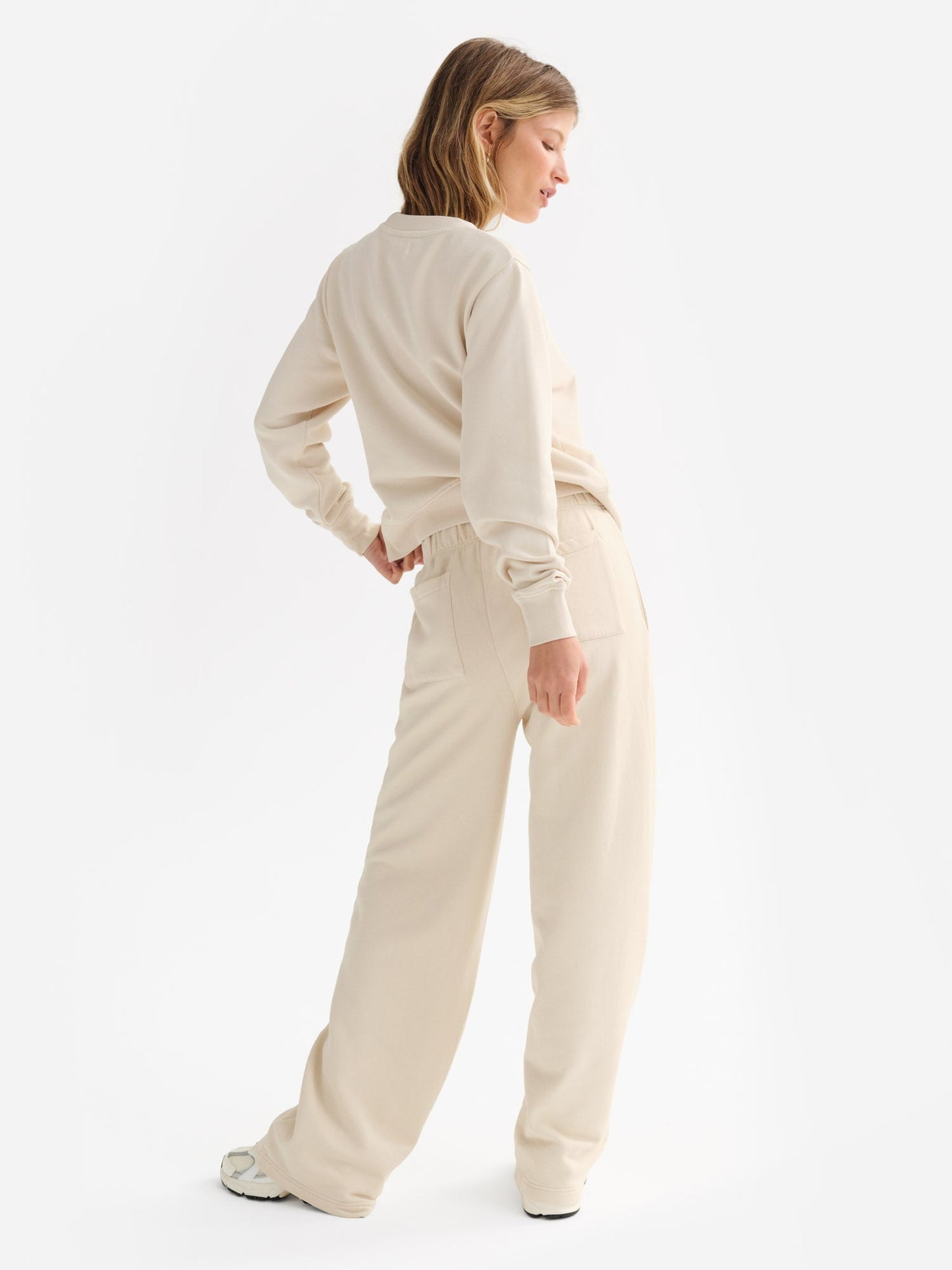 Organic Fleece Straight Leg Sweatpant