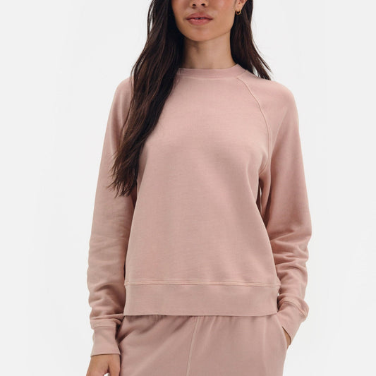 Organic Lightweight Terry Raglan Sweatshirt