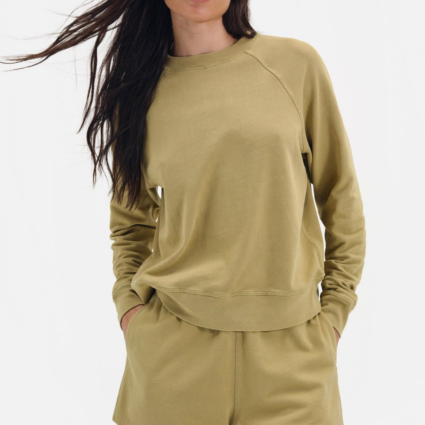 Organic Lightweight Terry Track Shorts