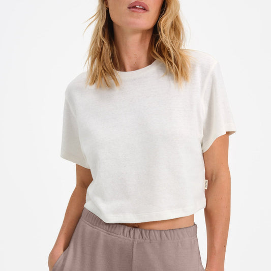 Regenerative Hemp Relaxed Crop Tee