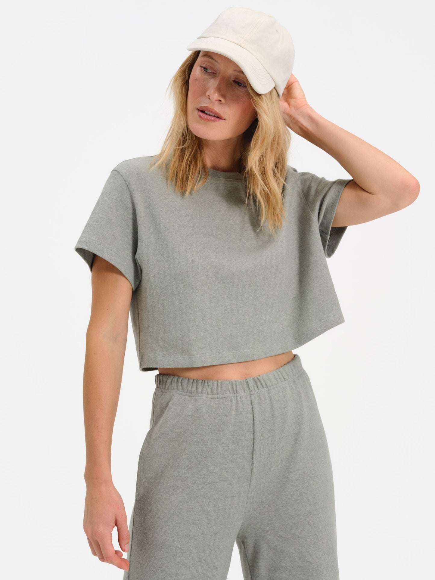 Regenerative Hemp Relaxed Crop Tee