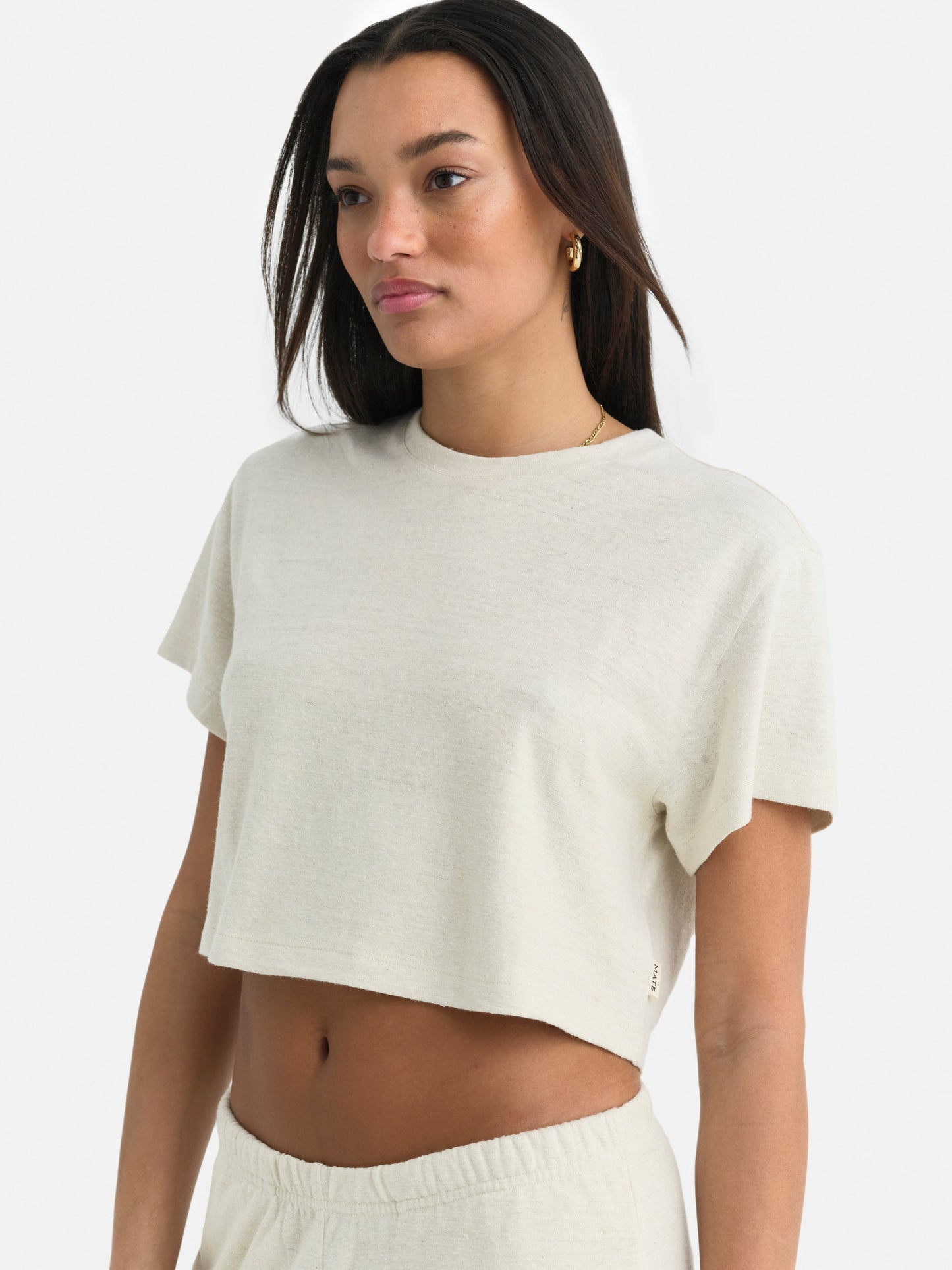 Regenerative Hemp Relaxed Crop Tee