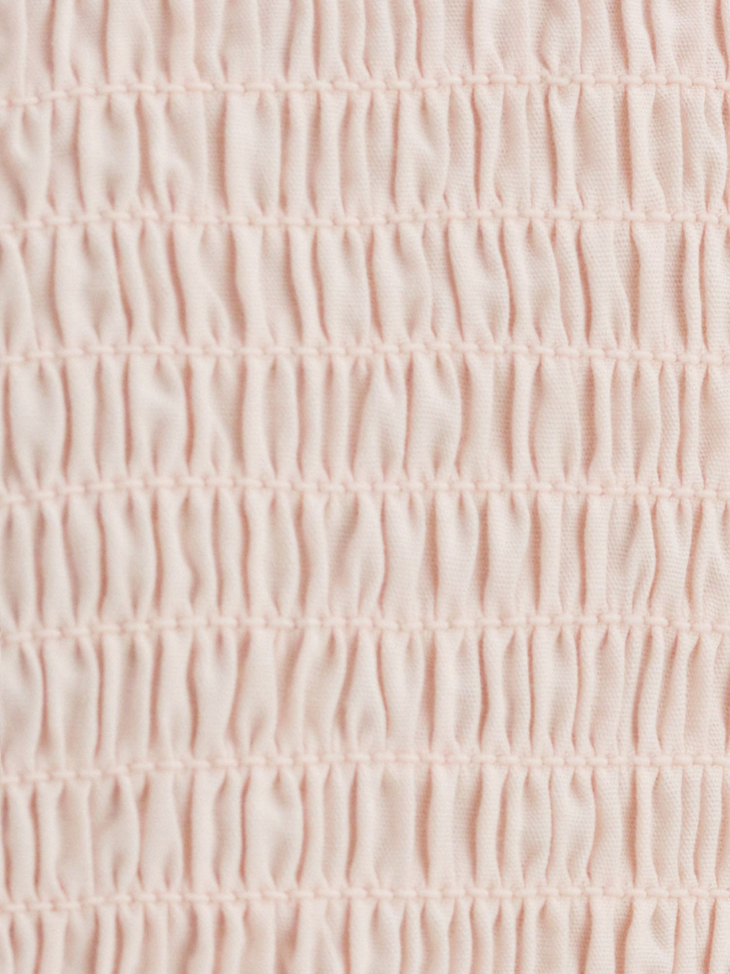 Organic Poplin Smocked Dress