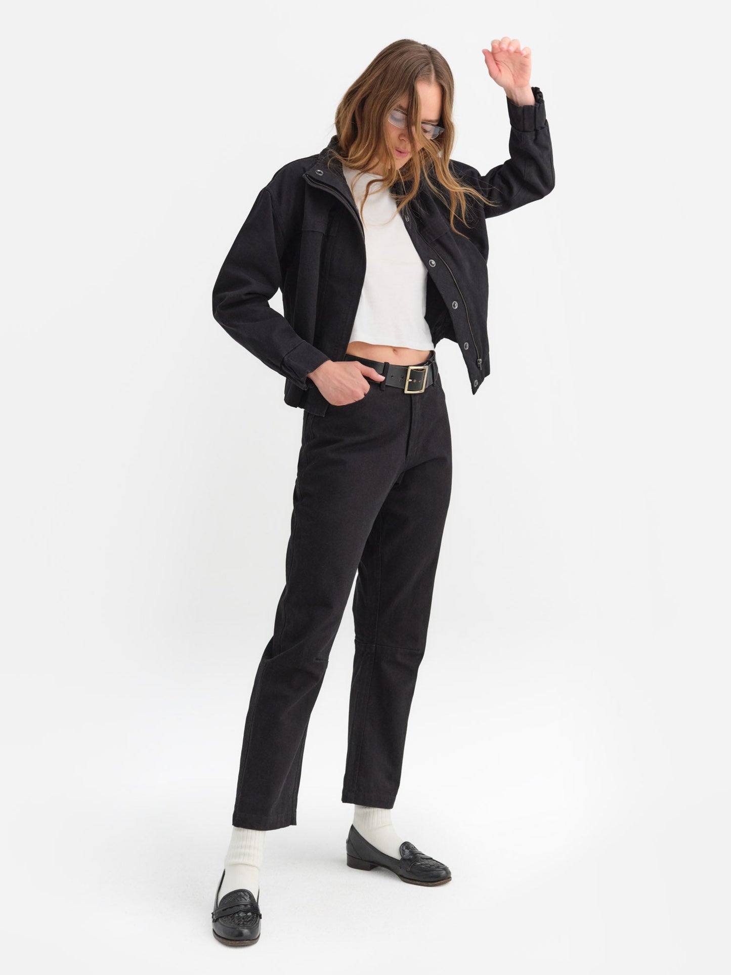 Organic Cotton Canvas Five Pocket Pant