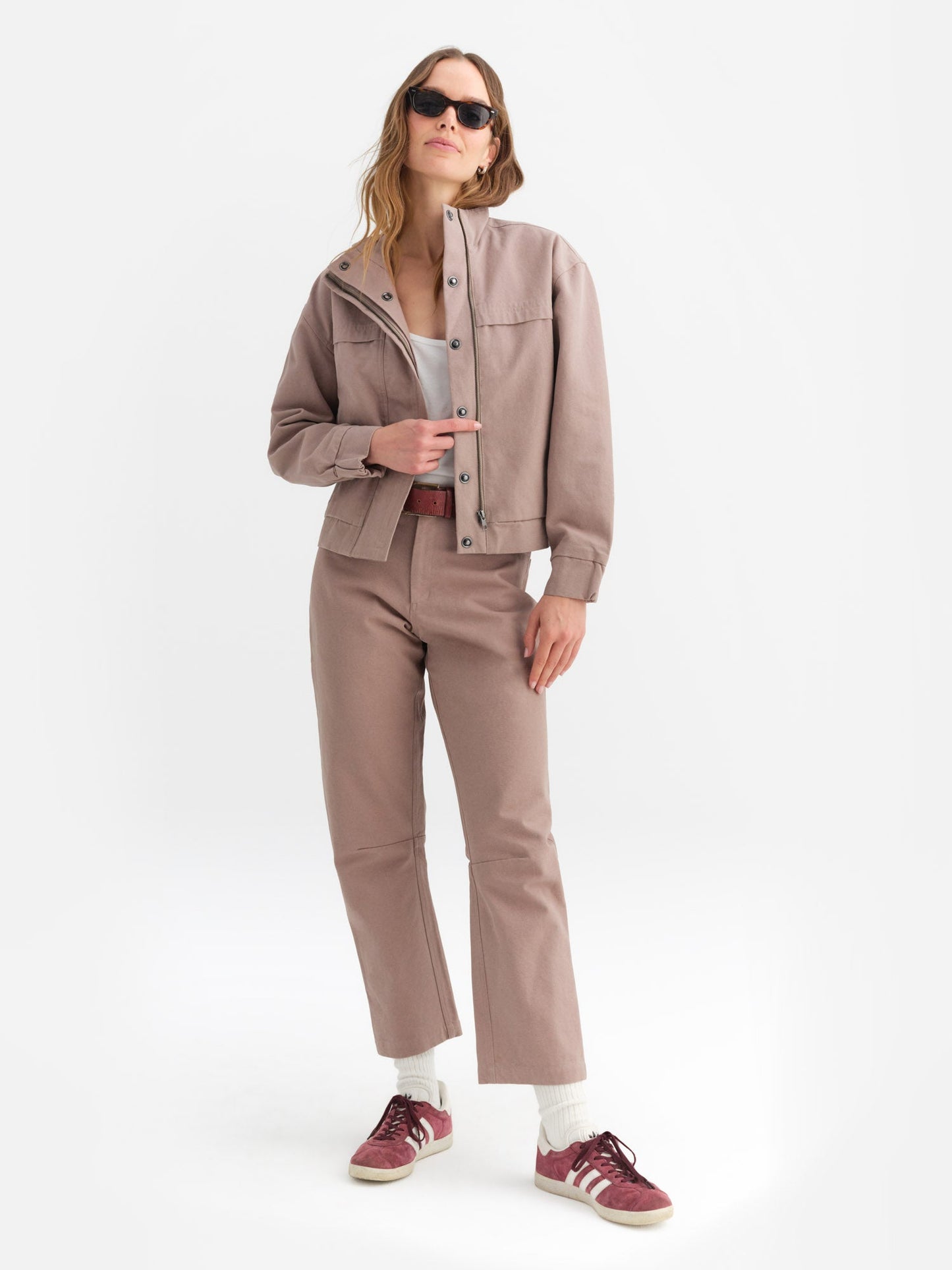 Organic Cotton Canvas Flight Jacket