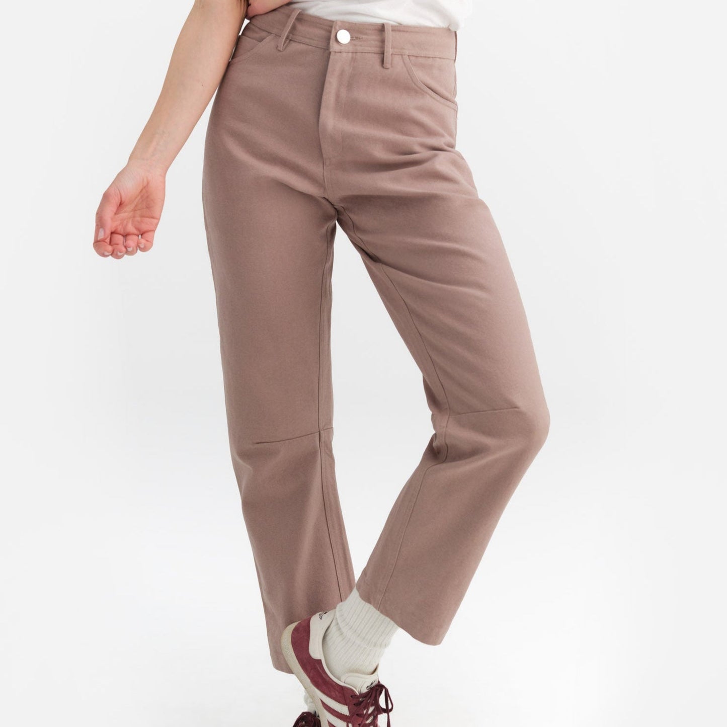 Organic Cotton Canvas Five Pocket Pant