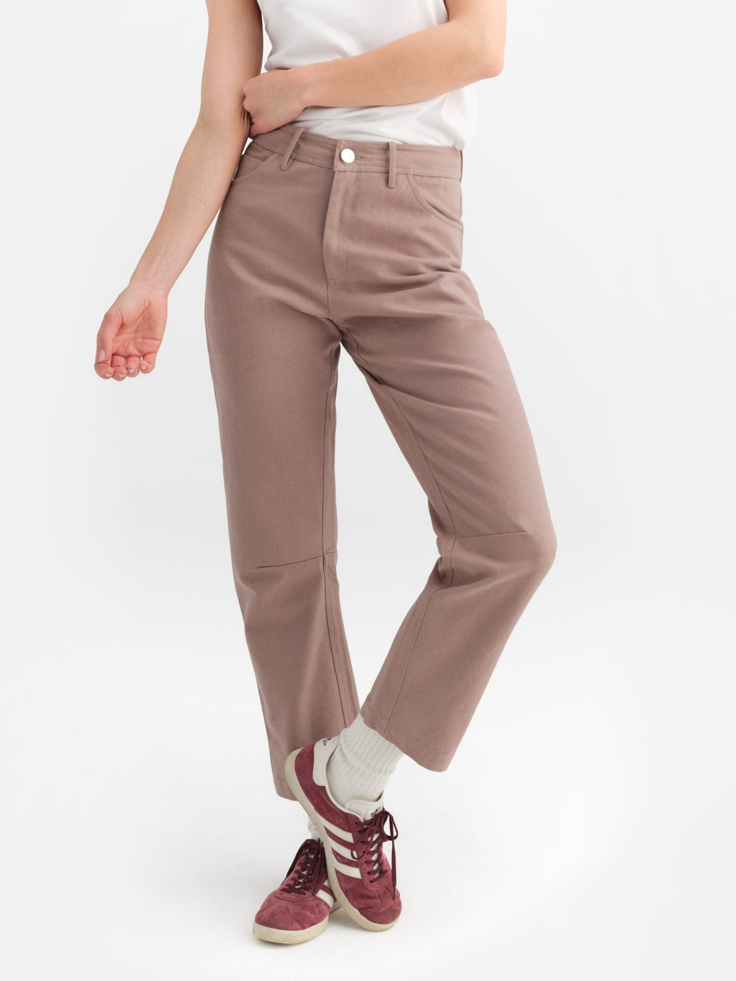 Organic Cotton Canvas Five Pocket Pant