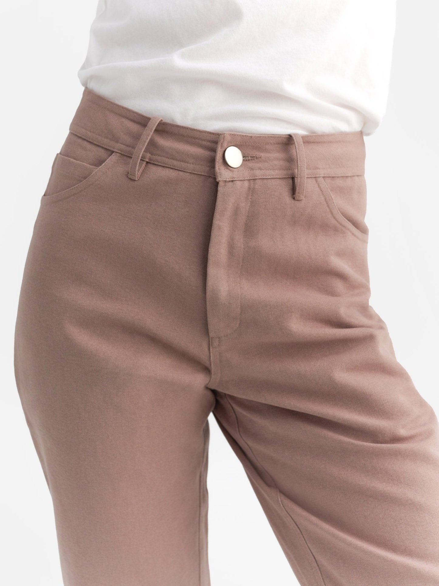 Organic Cotton Canvas Five Pocket Pant