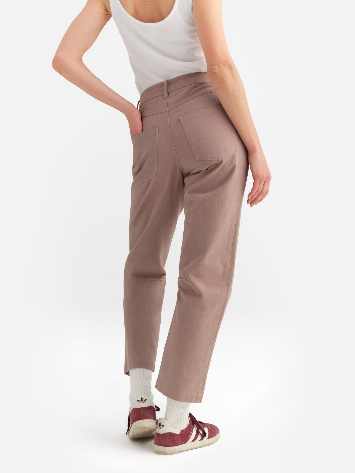 Organic Cotton Canvas Five Pocket Pant