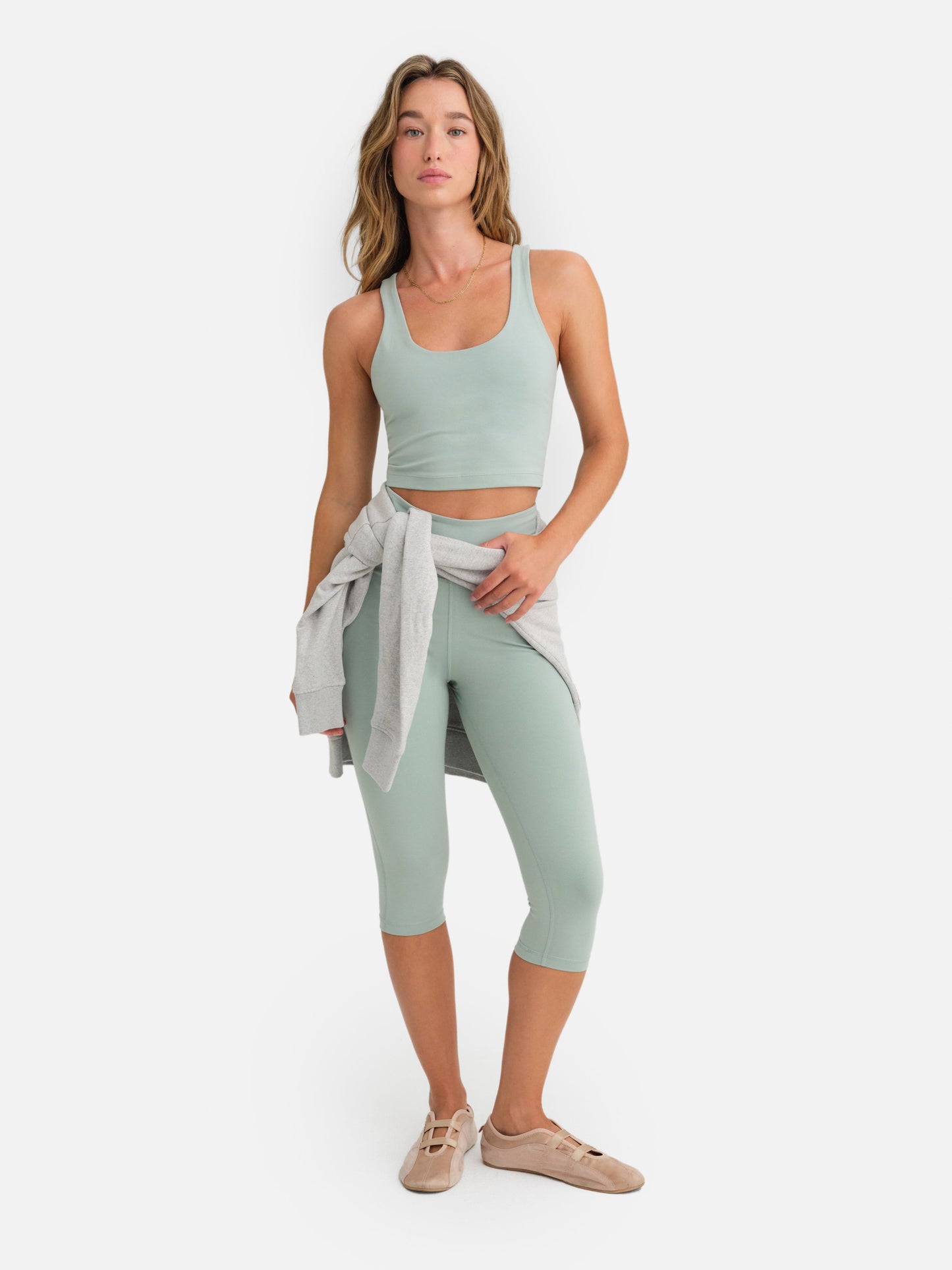 Organic Stretch Capri
