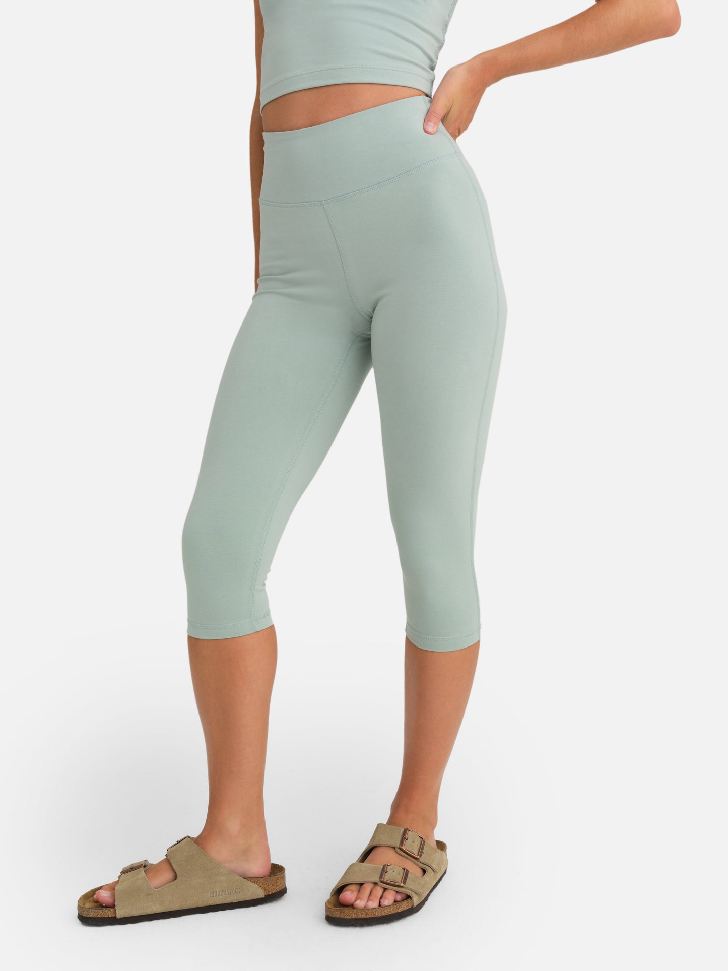 Organic Stretch Capri