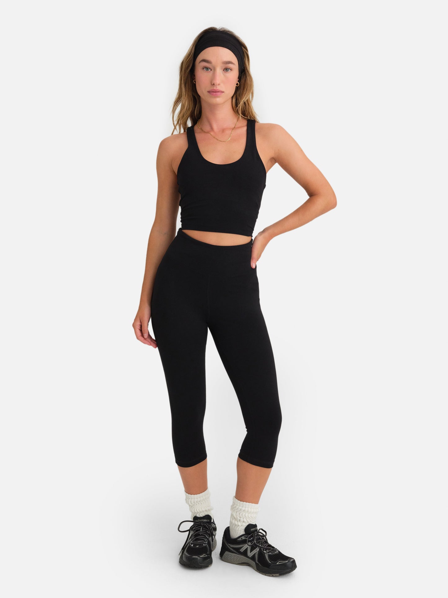 Organic Stretch Capri