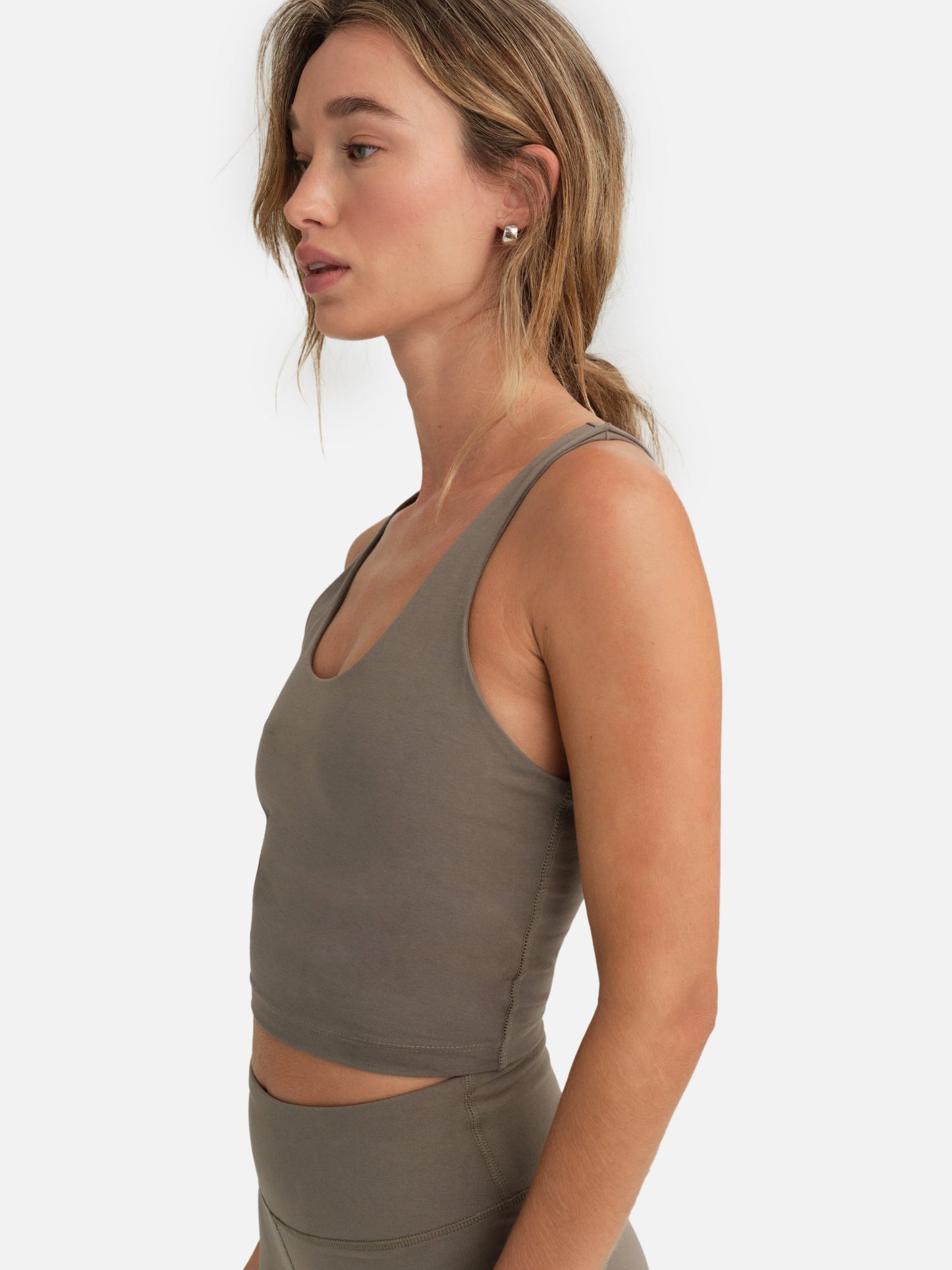 Organic Stretch Racer Tank