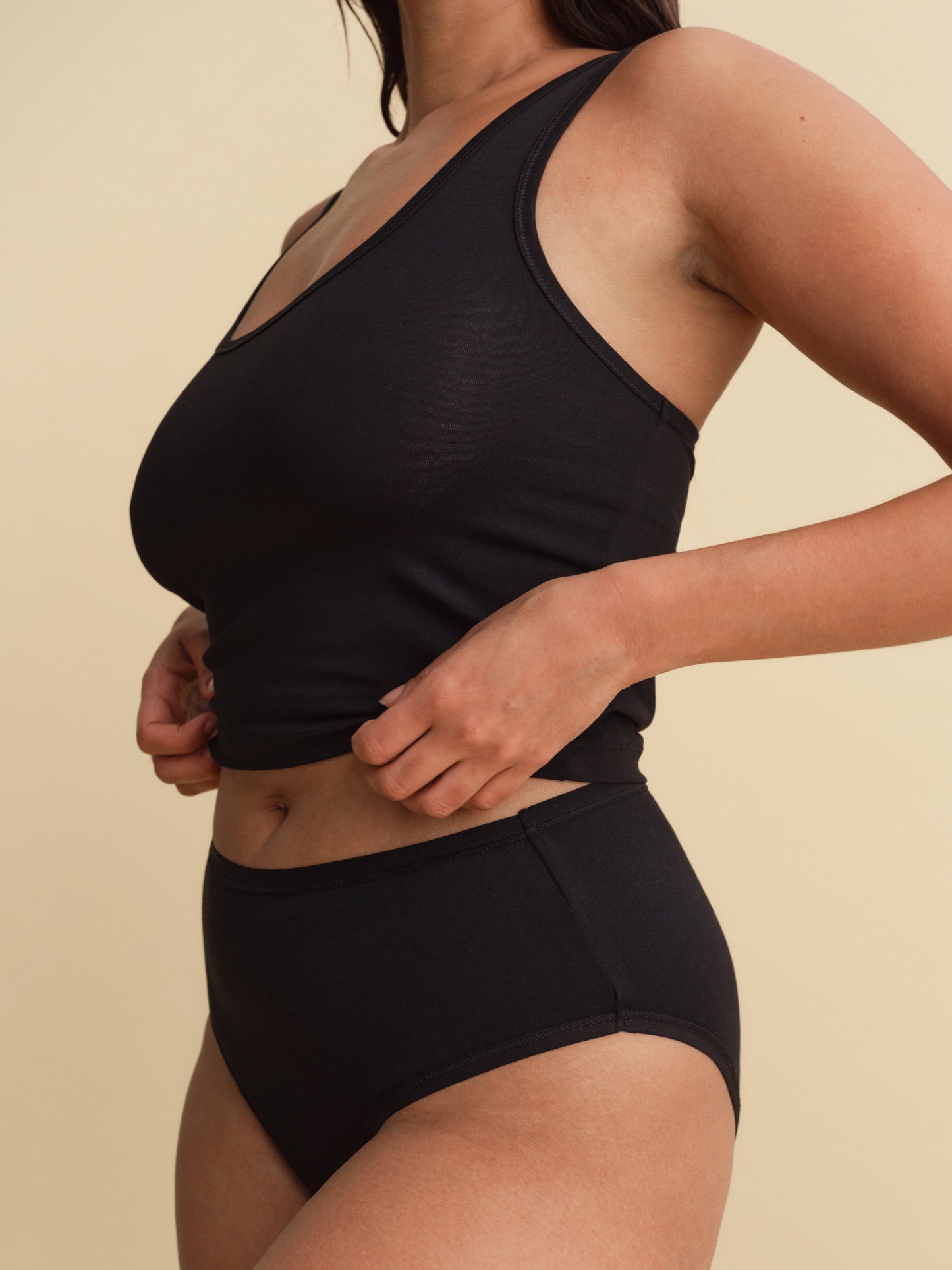 Organic Comfort High Waist Brief