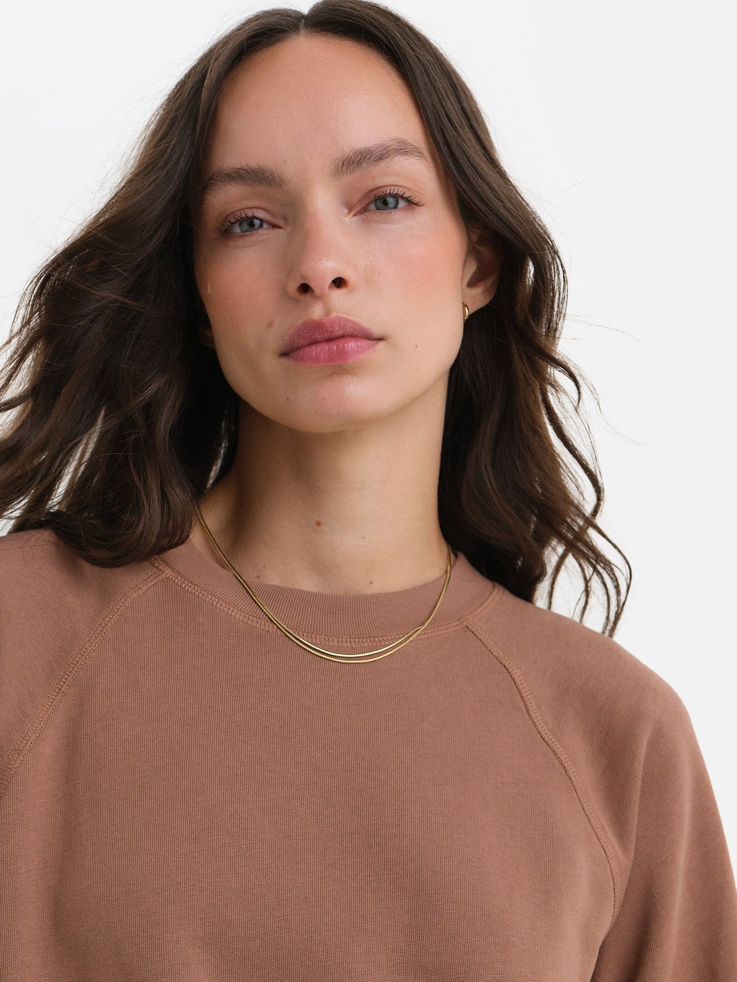 Organic Lightweight Terry Raglan Sweatshirt