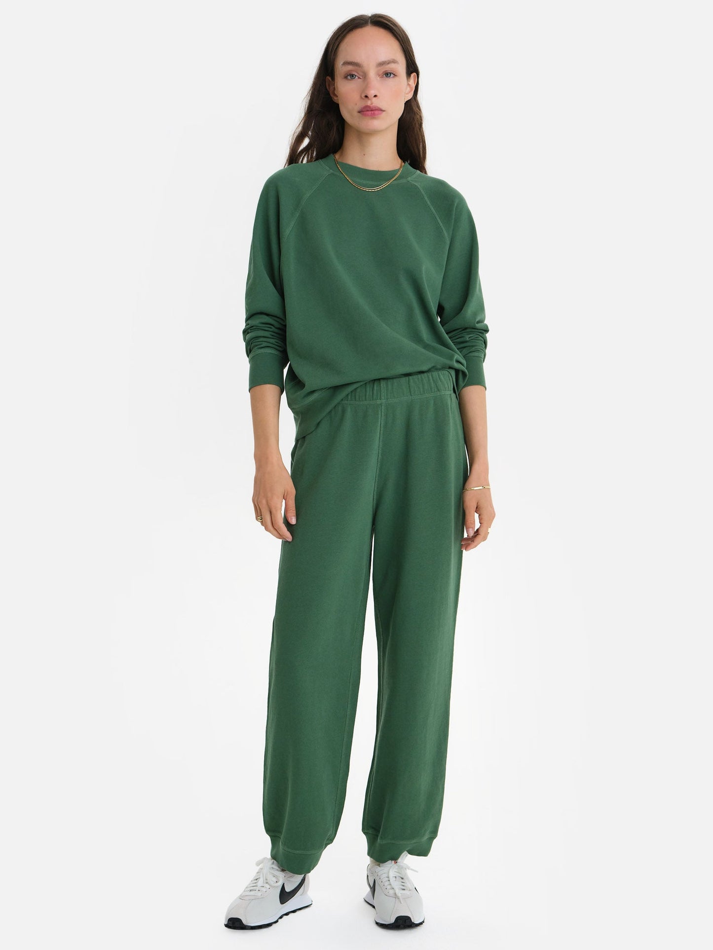 Organic Lightweight Terry Raglan Sweatshirt