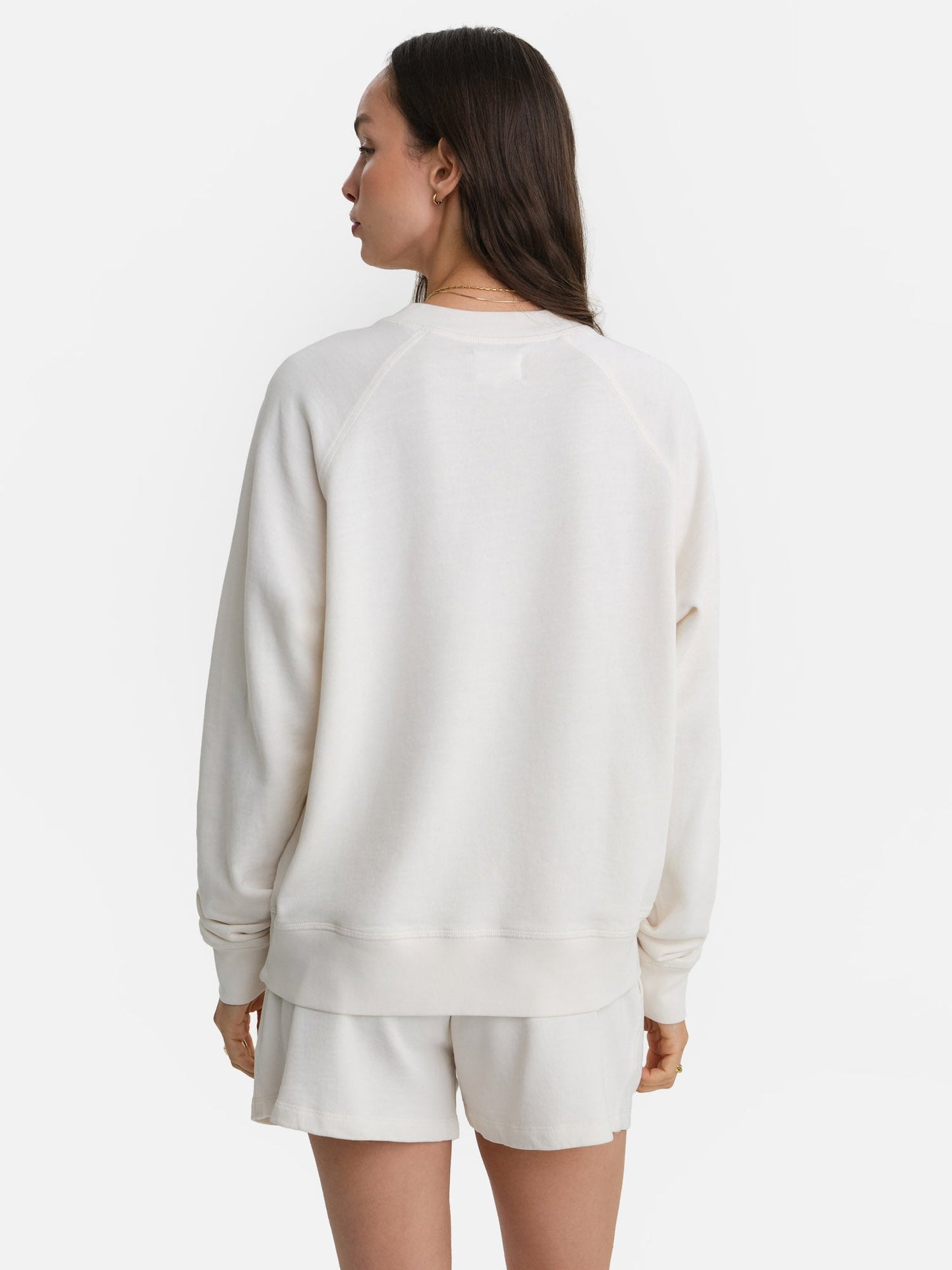 Organic Lightweight Terry Raglan Sweatshirt