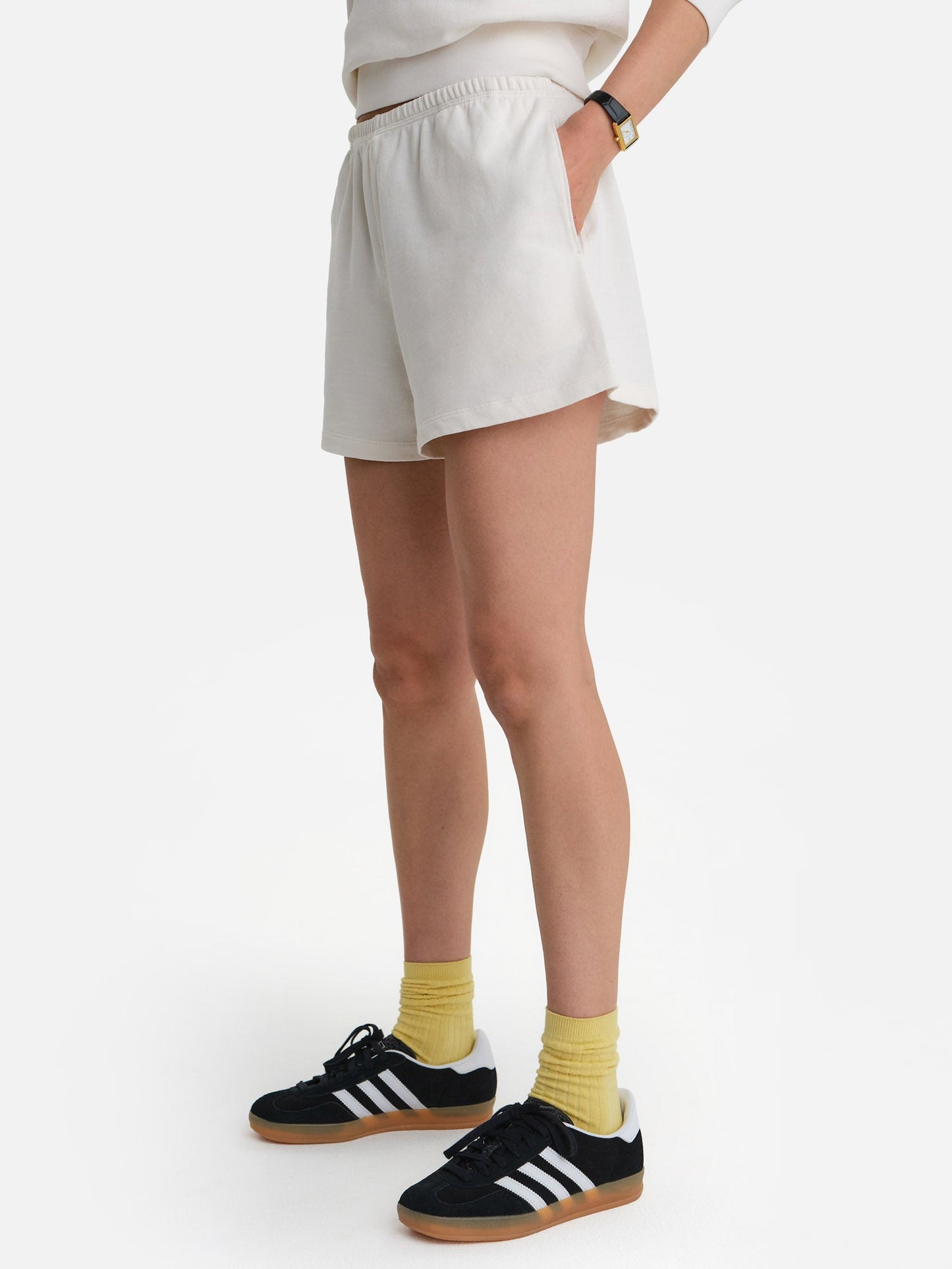 Organic Lightweight Terry Track Shorts