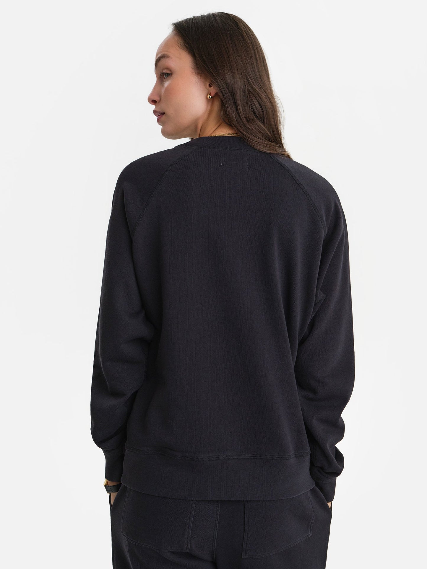 Organic Lightweight Terry Raglan Sweatshirt