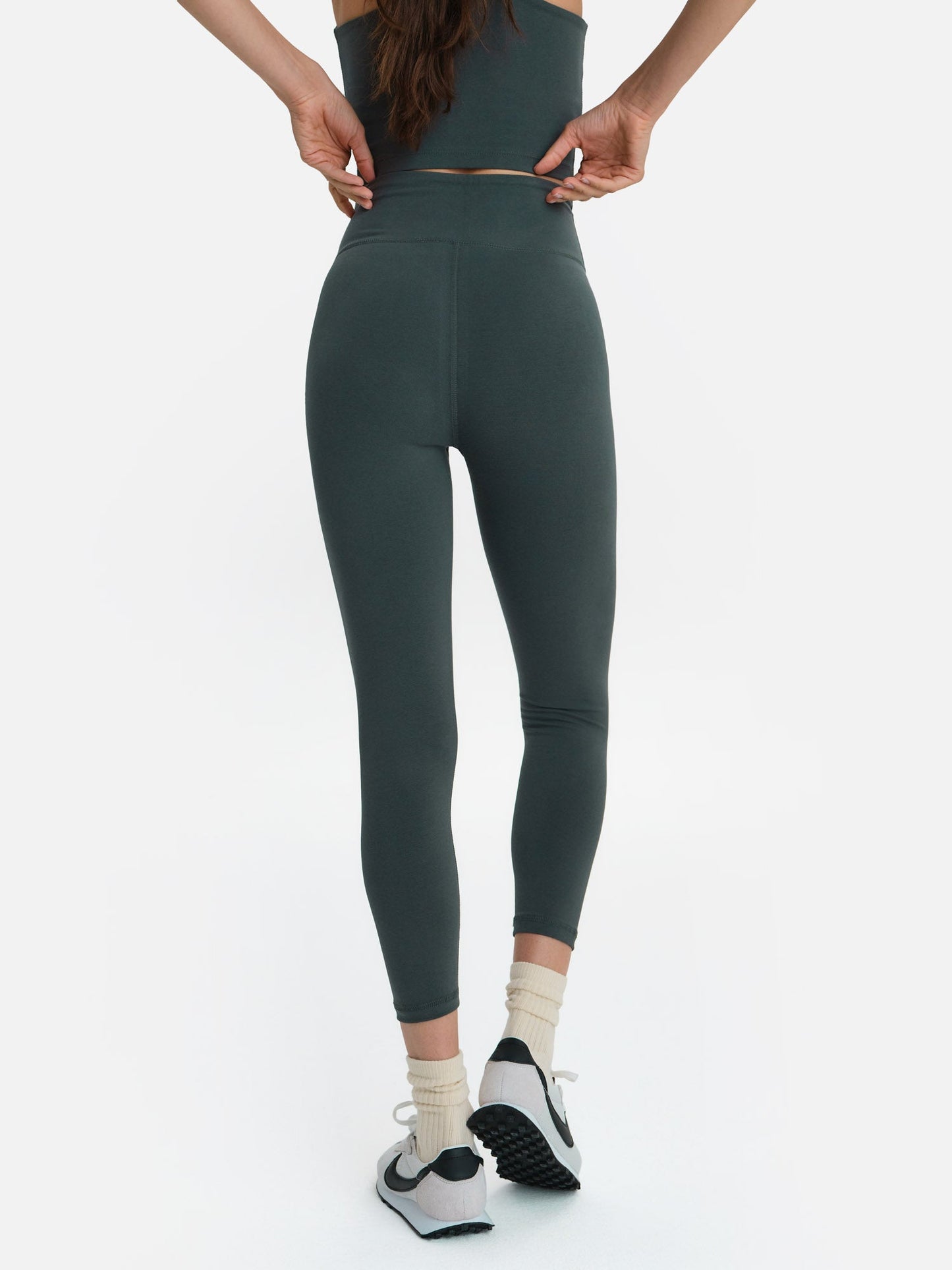 Organic Stretch Midi Legging