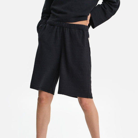 Textured Knit Boxy Short