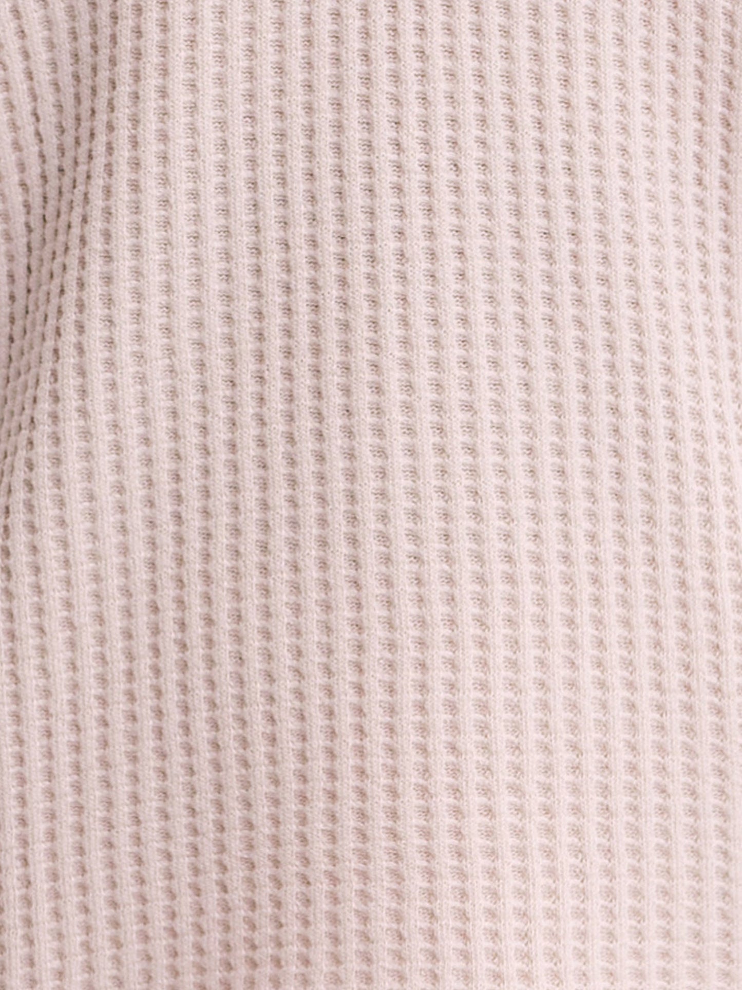 Organic Waffle Collared Half-Zip Sweatshirt