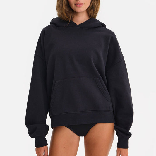 Organic Fleece Pocket Hoodie