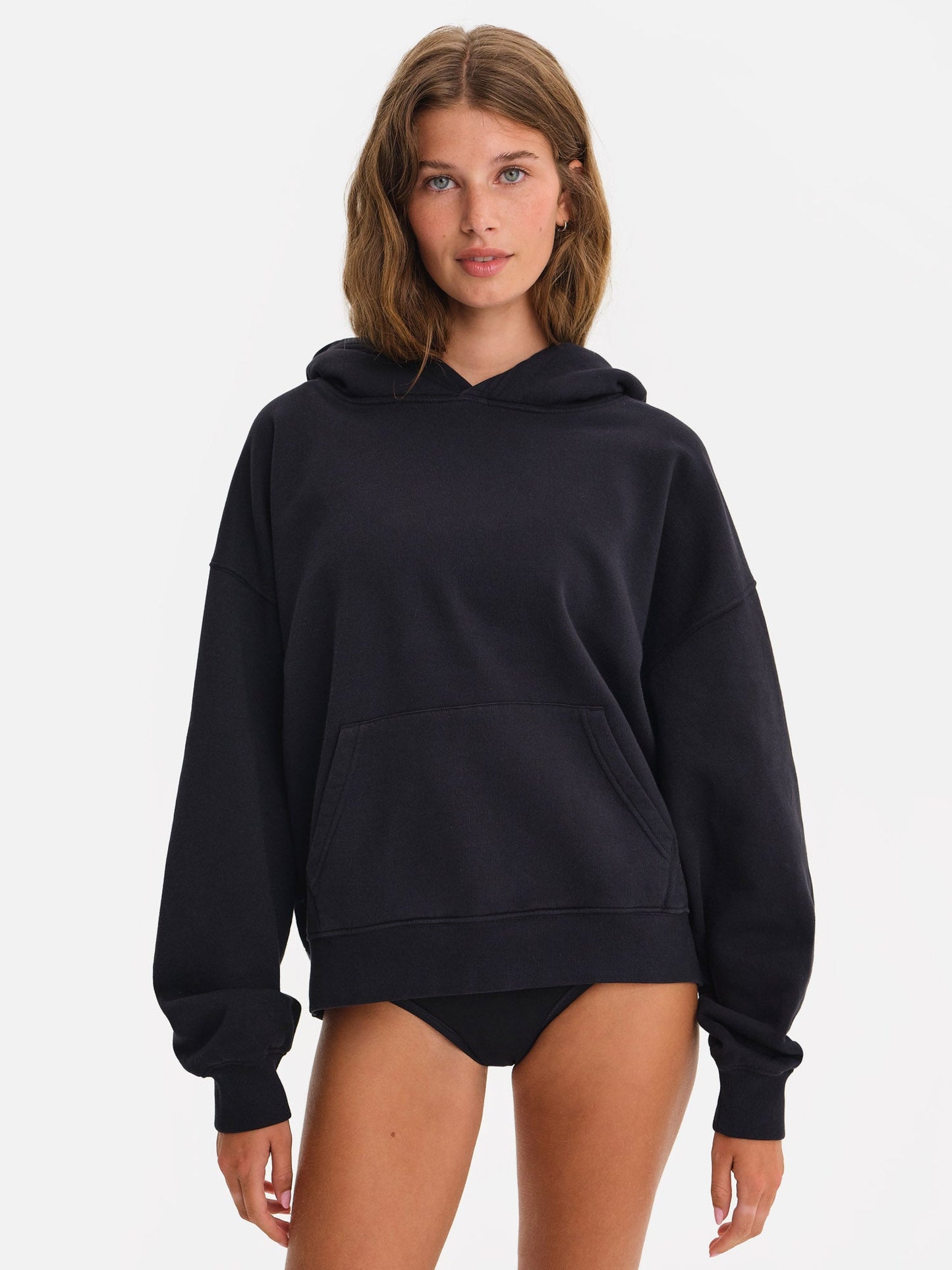 Organic Fleece Pocket Hoodie