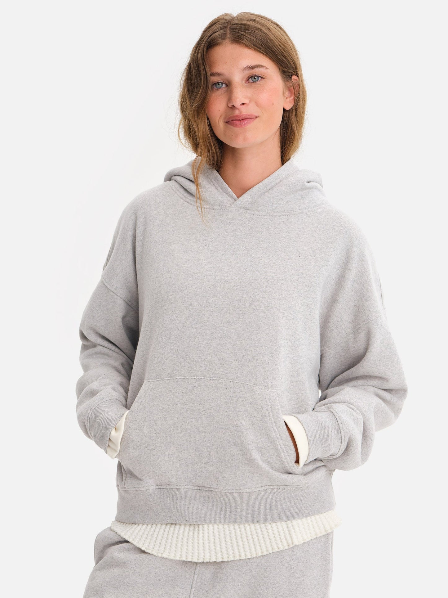 Organic Fleece Pocket Hoodie