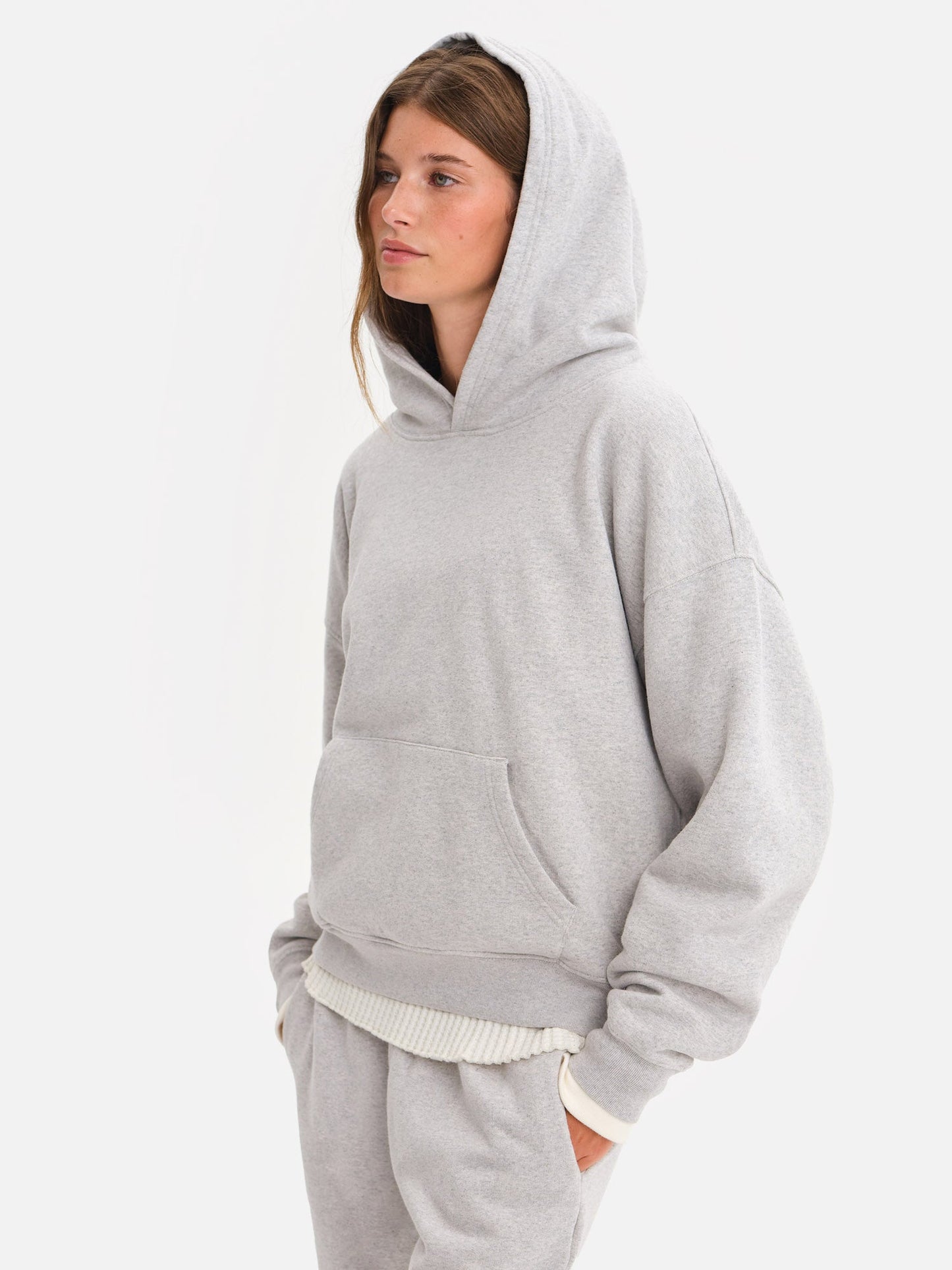 Organic Fleece Pocket Hoodie