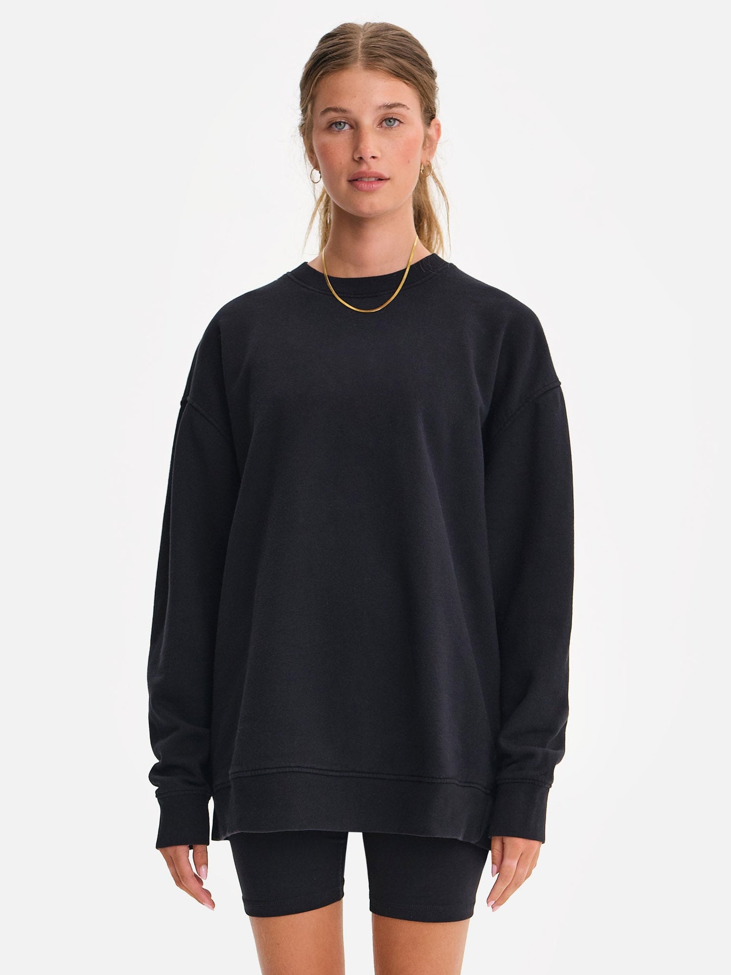 Organic Fleece Boyfriend Sweatshirt
