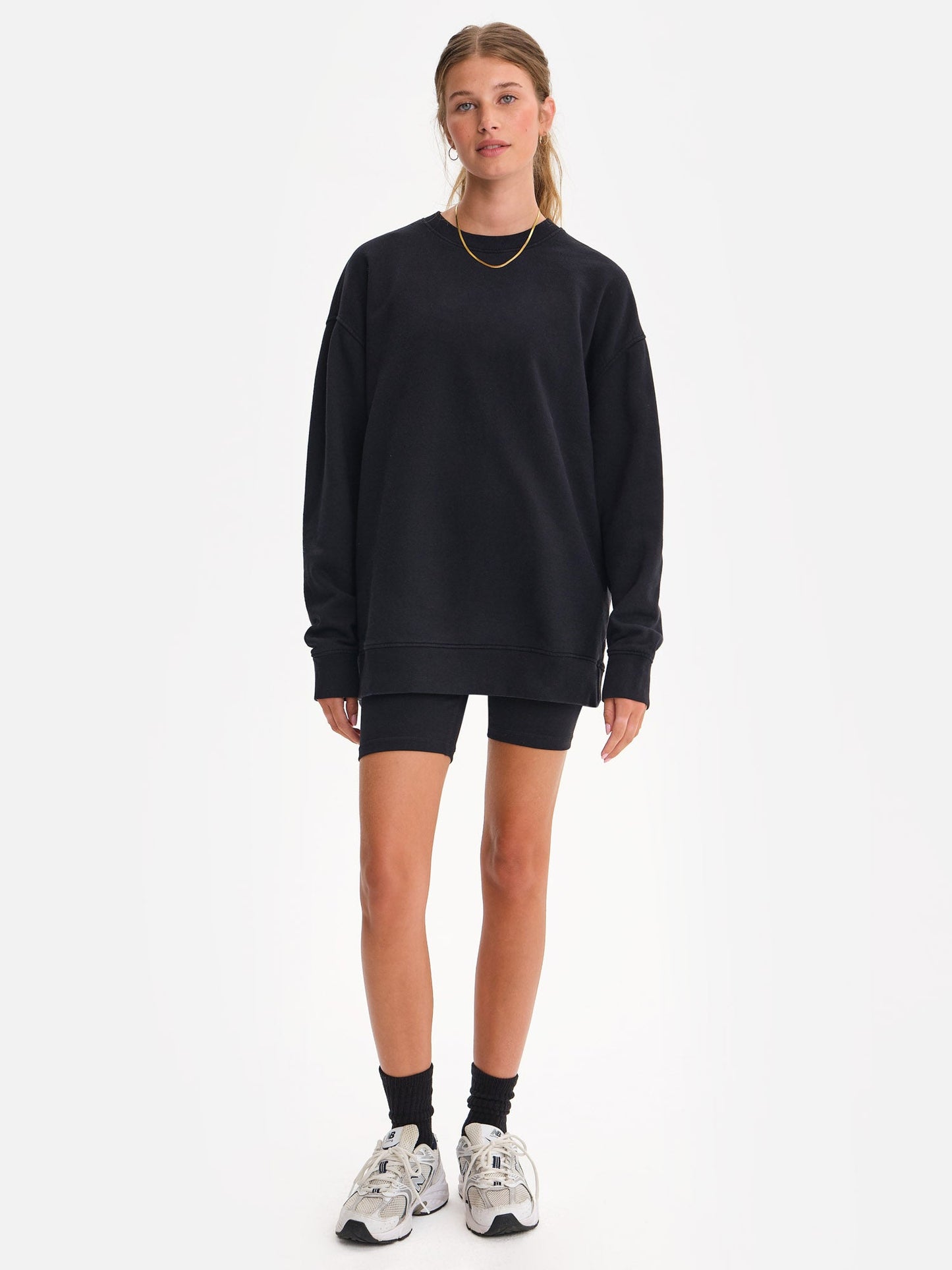 Organic Fleece Boyfriend Sweatshirt
