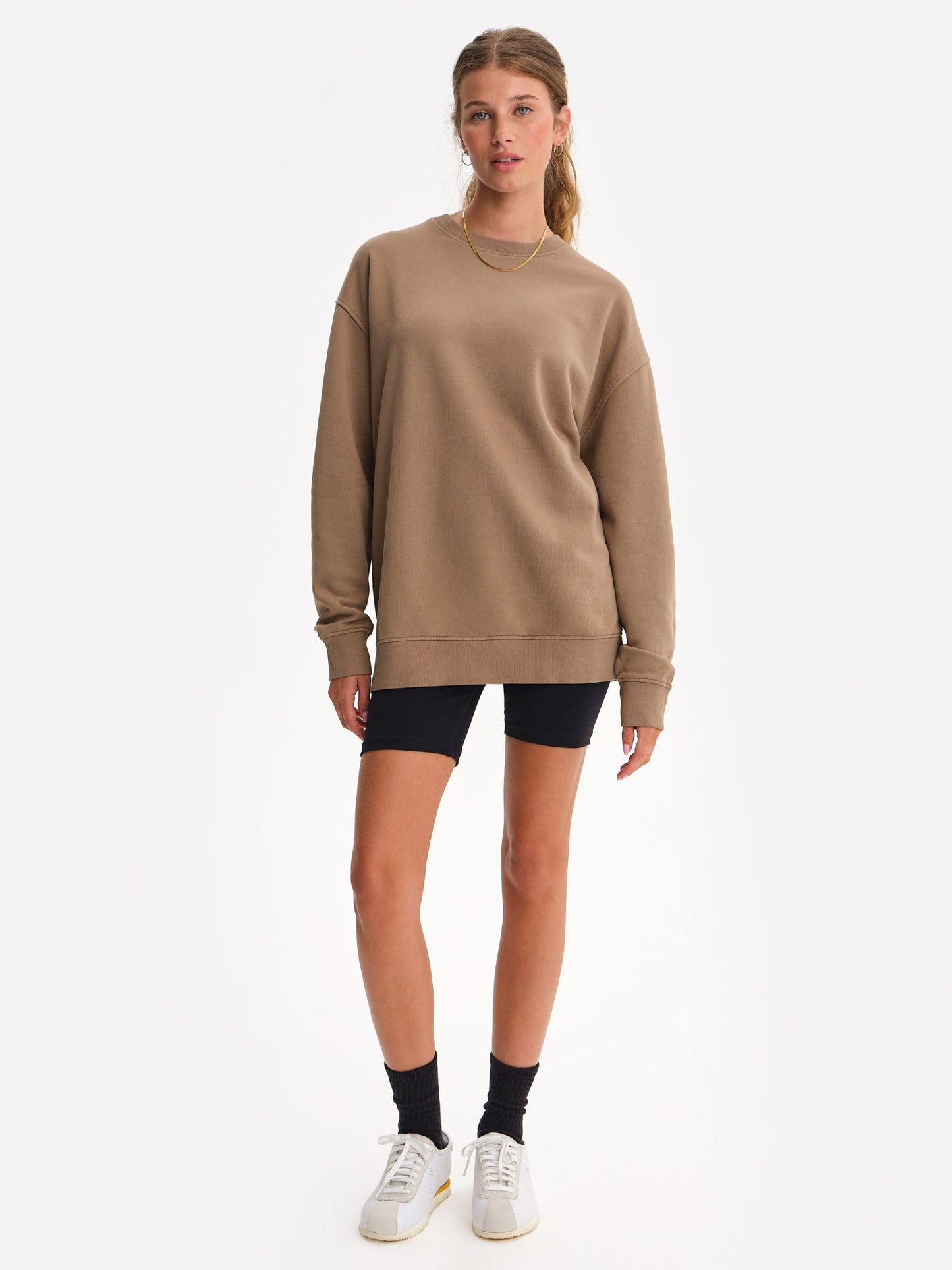 Organic Fleece Boyfriend Sweatshirt