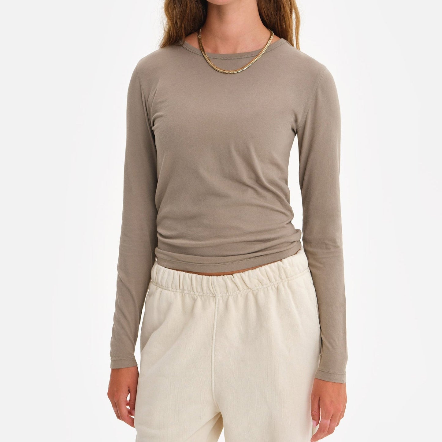 Organic Cotton Long Sleeve Layering Tee